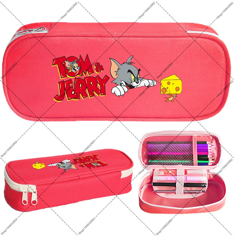 Piórniki Tom i Jerry, urocze,  – Stationery Supplier recenzja i cena