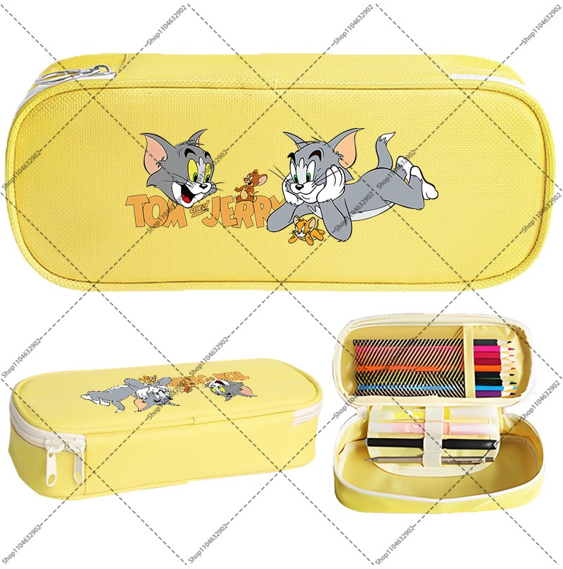 Piórniki Tom i Jerry, urocze,  – Stationery Supplier recenzja i cena